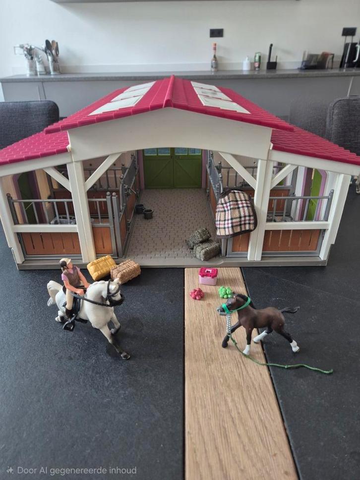 Schleich Manege, Auto & Paarden - Diverse Sets!, Kinderen en Baby's, Speelgoed | Overig, Gebruikt, Jongen of Meisje, Ophalen of Verzenden