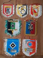 7 oude vaantjes van Bayern Munchen, Barcelona, HSV, Gladbach, Ophalen of Verzenden, Gebruikt, Vaantje of Sjaal