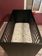 Kidsmill Modular II Babykamer Set - Mat Zwart, Ophalen, Zo goed als nieuw, Ledikant