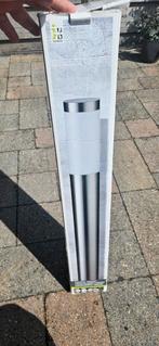 Tuinlamp (intratuin) 80 cm hoog, Tuin en Terras, Buitenverlichting, Ophalen, Nieuw, Netvoeding, Rvs