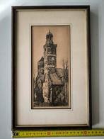 Jan Sirks, Ets, Utrecht, Antiek en Kunst, Kunst | Etsen en Gravures, Ophalen of Verzenden