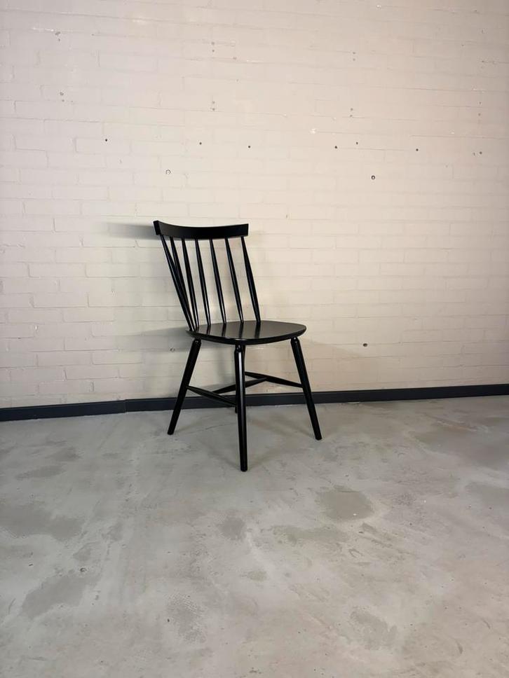 Zwarte Houten Horecastoel - Direct Leverbaar, Huis en Inrichting, Stoelen, Nieuw, Eén, Hout, Zwart, Ophalen of Verzenden