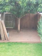 Gratis ca. 16m2 composiet vlonderplanken, Ophalen, Gebruikt, Composiet