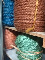 Gekleurd Touw - Diverse Kleuren en Lengtes, Overige materialen, Overige kleuren, Ophalen of Verzenden, Zo goed als nieuw