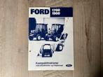 Ford 1700 1900 tractor folder trekker, Boeken, Ophalen of Verzenden, Gelezen, Folder