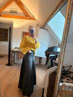 Antik Batik blouse., Ophalen of Verzenden, Zo goed als nieuw, Maat 38/40 (M), Geel