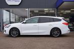 Ford Focus Wagon 1.0 EcoBoost ST Line Business | Airco | Vol, Auto's, Ford, Gebruikt, 1283 kg, Leder en Stof, Origineel Nederlands