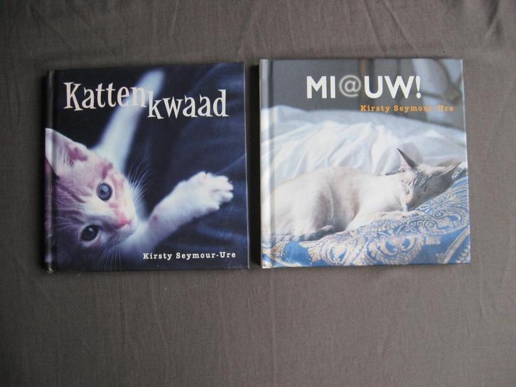 Kirsty Seymour-Ure - Miauw & Kattenkwaad (nieuw), Boeken, Dieren en Huisdieren, Nieuw, Katten, Ophalen of Verzenden