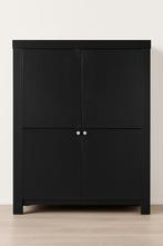 GRATIS Vandaag ophalen! Robuuste zwarte kast met deuren, Ophalen of Verzenden