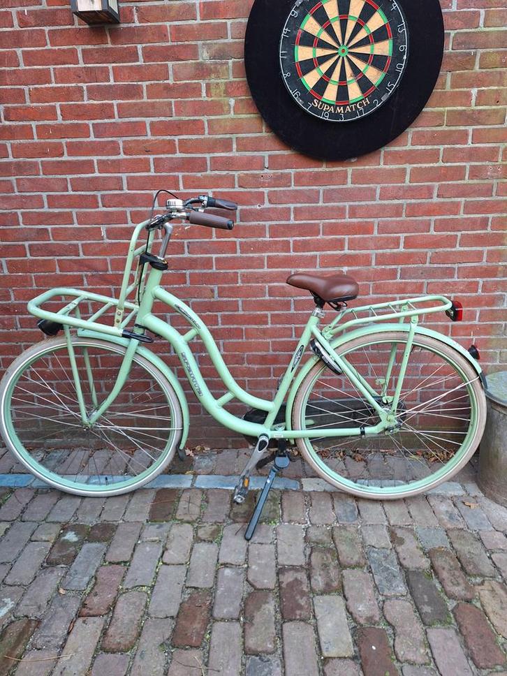 Sparta pick-up transportfiets, Fietsen en Brommers, Fietsen | Dames | Moederfietsen, Gebruikt, Sparta, Versnellingen, Ophalen