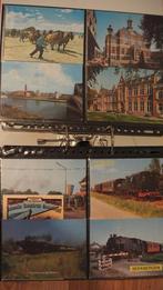 PARTIJ ANSICHTKAARTEN PLAATSEN NEDERLAND TRAM TREIN STATION, Verzamelen, Ansichtkaarten | Nederland, Ophalen of Verzenden, 1980 tot heden