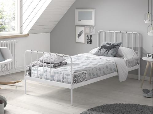 Alice 1-persoonsbed - Wit of roze, Kinderen en Baby's, Kinderkamer | Bedden