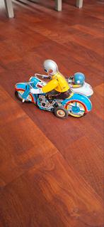 Vintage Blikken Motor met Zijspan, Ophalen of Verzenden