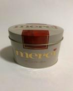 Blik Merci chocolade - Mooie ovale blikken Bewaardoos, Ophalen of Verzenden, Zo goed als nieuw, Overige, Overige merken