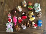 15 kleine ( clip-on ) knuffeltjes en 2 eitjes, Ophalen, Gebruikt, Overige typen