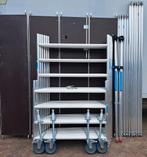 Nieuwe rolsteiger Werkhoogte 8.20 mtr Met Fiberdeck vloeren, Zo goed als nieuw, Euroscaffold, Rolsteiger of Kamersteiger, 5 meter of hoger