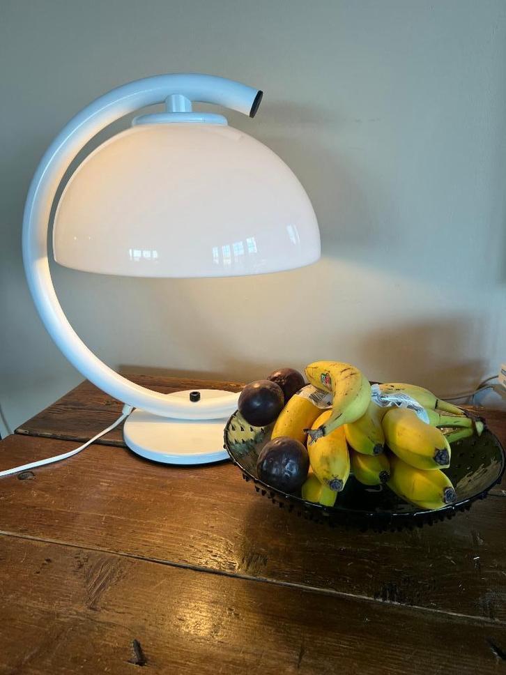 Gepo tafellamp, Huis en Inrichting, Lampen | Tafellampen, Zo goed als nieuw, Minder dan 50 cm, Kunststof, Metaal, Ophalen of Verzenden