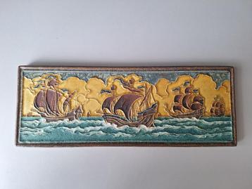 Cloisonne tegel Porceleyne Fles beschikbaar voor biedingen