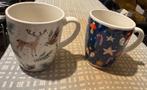 Koffie mokjes, kerst kopjes, Huis en Inrichting, Keuken | Servies, Nieuw, Ophalen of Verzenden, Overige stijlen, Kop(pen) en/of Schotel(s)