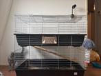 Konijnenkooi 2 verdiepingen, Dieren en Toebehoren, Knaagdieren en Konijnen | Hokken en Kooien, Ophalen, Kooi, 90 cm of meer, Konijn