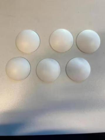 NIEUW! Deurstopper 5 stuks wit kunststof plakstrip €4,99 beschikbaar voor biedingen