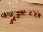 10 figuren 6 ridders en 4 paarden, Ophalen of Verzenden, Nieuw
