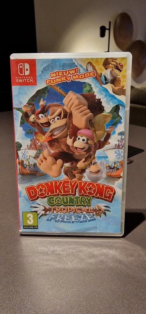 Donkey Kong Country: Tropical Freeze - Nintendo Switch, Spelcomputers en Games, Games | Nintendo Switch, Zo goed als nieuw, Platform