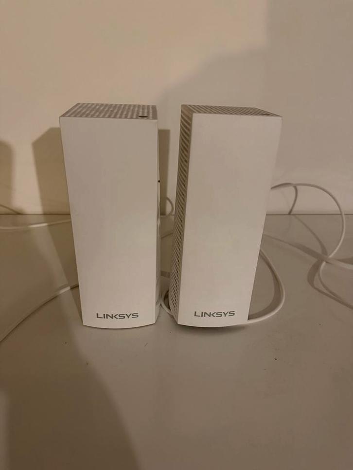Linksys Velop VLP01 Mesh WiFi (2 nodes) - Zo goed als nieuw, Computers en Software, WiFi-versterkers, Zo goed als nieuw, Ophalen of Verzenden