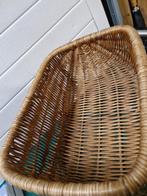 rustieke rieten mand vintage, Huis en Inrichting, Woonaccessoires | Schalen en Manden, Ophalen of Verzenden, 'T Olde Gre-j, Info@toldegrej.nl