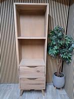 Boekenkast - Eikenhouten, LaVe Outlet, Eikenhout, Nieuw, Met lade(s)