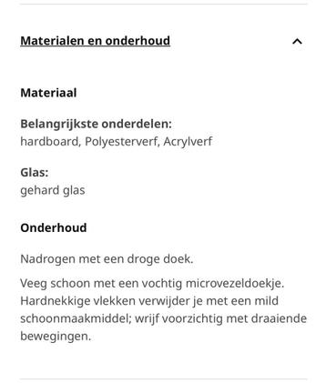 2x Ikea Bodbyn deurtjes met glas, 30x100 cm, zgan - afbeelding 12
