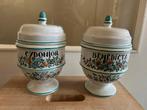 Vintage Apotheek /Apothekers Potten - 2 Stuks, Ophalen of Verzenden