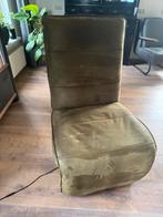 Groene Relaxstoel elektrische, Huis en Inrichting, Fauteuils, Ophalen, Gebruikt, Stof