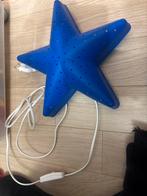 IKEA Wandlamp Ster Blauw, Ophalen of Verzenden, Zo goed als nieuw, Kunststof
