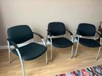 3 design stoeltjes, Huis en Inrichting, Stoelen, Ophalen, Gebruikt, Drie, Zwart