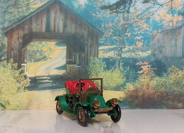 1:40 Renault Type AX 1909; Matchbox MoY Y-02 v2.1, Hobby en Vrije tijd, Modelauto's | 1:43, Gebruikt, Auto, Matchbox, Ophalen of Verzenden