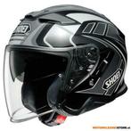 Shoei J-cruise 2 AGLERO, Zwart-Grijs, Motoren, Kleding | Motorhelmen, Ophalen of Verzenden, Nieuw met kaartje