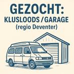 Oproep: klusruimte gezocht in regio Deventer voor camper, Ophalen, Nieuw