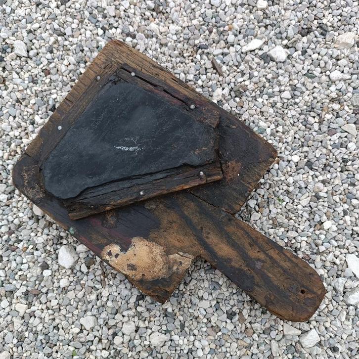 Old slijpsteen Turkey oilstone sharpening SQUERO VENICE, Antiek en Kunst, Antiek | Gereedschap en Instrumenten, Verzenden