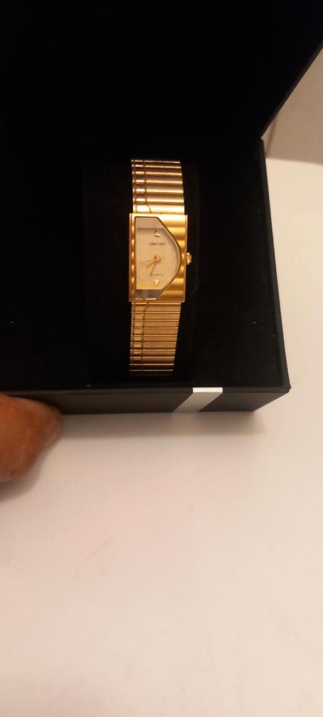 Cartier horloge vintage, Sieraden, Tassen en Uiterlijk, Horloges | Dames, Zo goed als nieuw, Overige merken, Staal, Ophalen of Verzenden