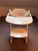 Witte Kinderstoel - Meegroeistoel, Ophalen, Gebruikt, Meegroeistoel, Gordel(s)