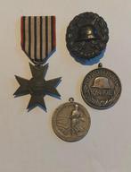 Lot 4 Duitse herinneringsmedaille, verwundetenabzeichen, Verzamelen, Militaria | Algemeen, Verzenden, Landmacht, Duitsland