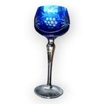 Prachtig blauw kristallen glas druiven en bladeren 1203, Kristal, Glas of Glazen, Ophalen of Verzenden, Zo goed als nieuw