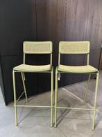 Showmodel Barstool Jort Green/Natural 50% korting!, 1 kruk, Ophalen, Nieuw, 90 cm of meer