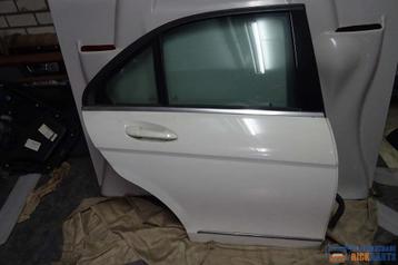 mercedes benz c w 204 deur / portier wit  rechts achter beschikbaar voor biedingen
