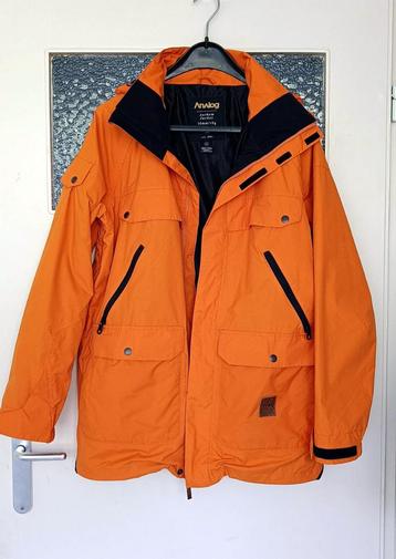Analog Anthem snowboard jas jack oranje maat M beschikbaar voor biedingen