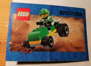 LEGO System 6707 Green Buggy met originele instructie. beschikbaar voor biedingen