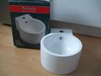 Kronos Luxe Fontein glans wit 35 x 28 x 16 cm keramiek NIEUW, Doe-het-zelf en Verbouw, Sanitair, Nieuw, Wastafel, Ophalen