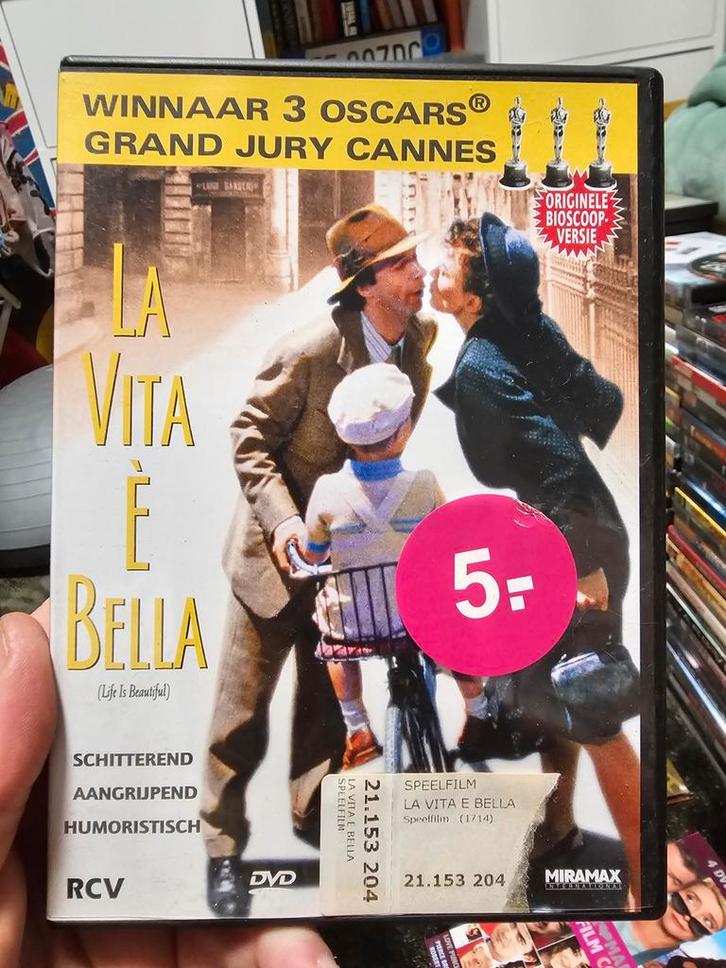 La Vita è Bella DVD - Drama Klassieker, Cd's en Dvd's, Dvd's | Drama, Ophalen of Verzenden