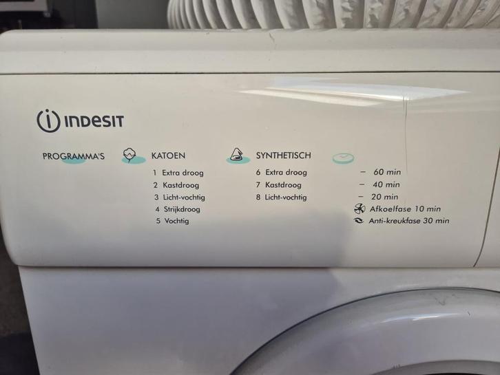 Indesit G 611 V Luchtafvoer Droger - 6 kg, Witgoed en Apparatuur, Wasdrogers, Gebruikt, Luchtafvoer, Voorlader, 4 tot 6 kg, 85 tot 90 cm